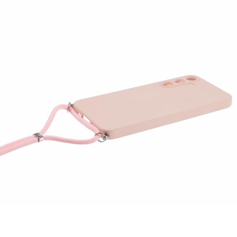 Deksel Samsung Galaxy A55 5g Med Rosa Snor