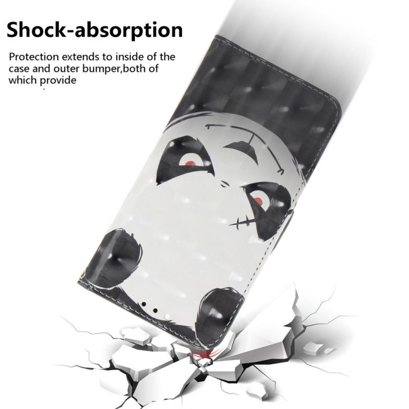 Folio Deksel Xiaomi Redmi Note 13 5g Angry Panda Med Stropp