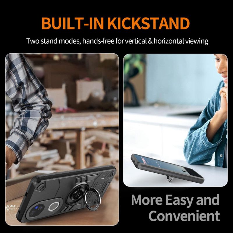 Deksel Til Vivo V50 5g Solid Ringholder