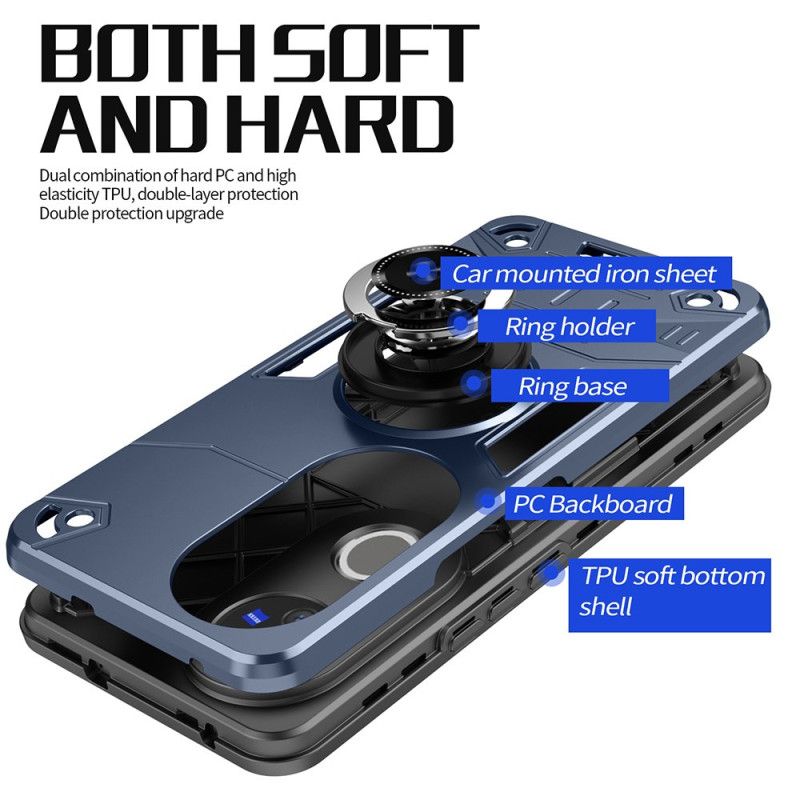 Deksel Til Vivo V50 5g Solid Ringholder