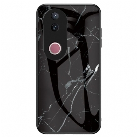 Deksel Vivo V50 5g Herdet Glass I Marmor Beskyttelse Deksel