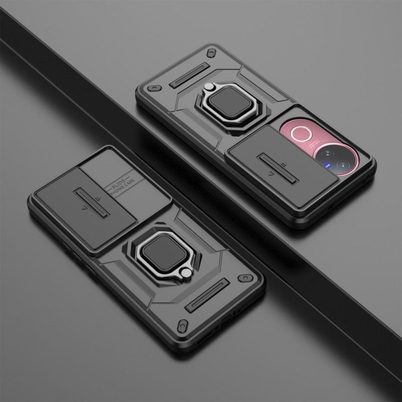 Deksel Vivo V50 5g Mobildeksel Slitesterk Ring Med Linse Beskytter