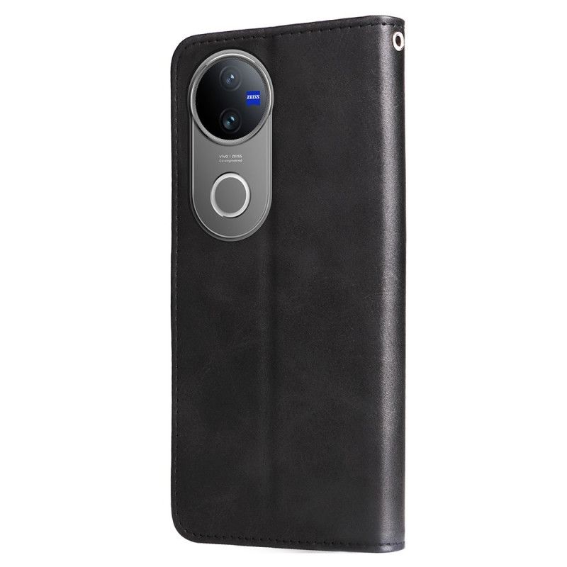 Folio Deksel Vivo V50 5g Glidelås Lomme