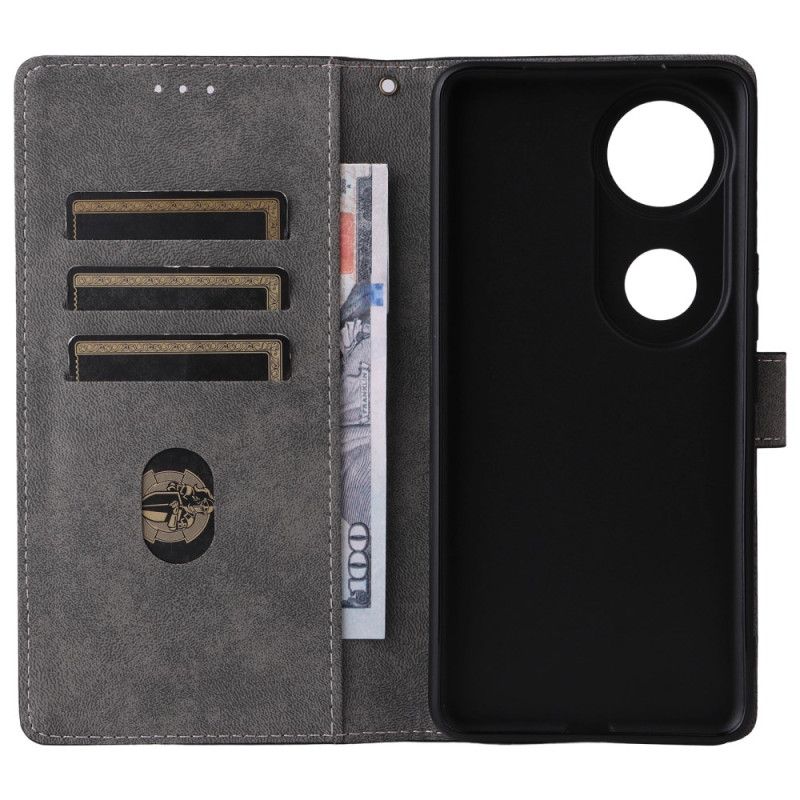 Folio Deksel Vivo V50 5g Rfid-beskyttelse Og Stropp Beskyttelse Deksel