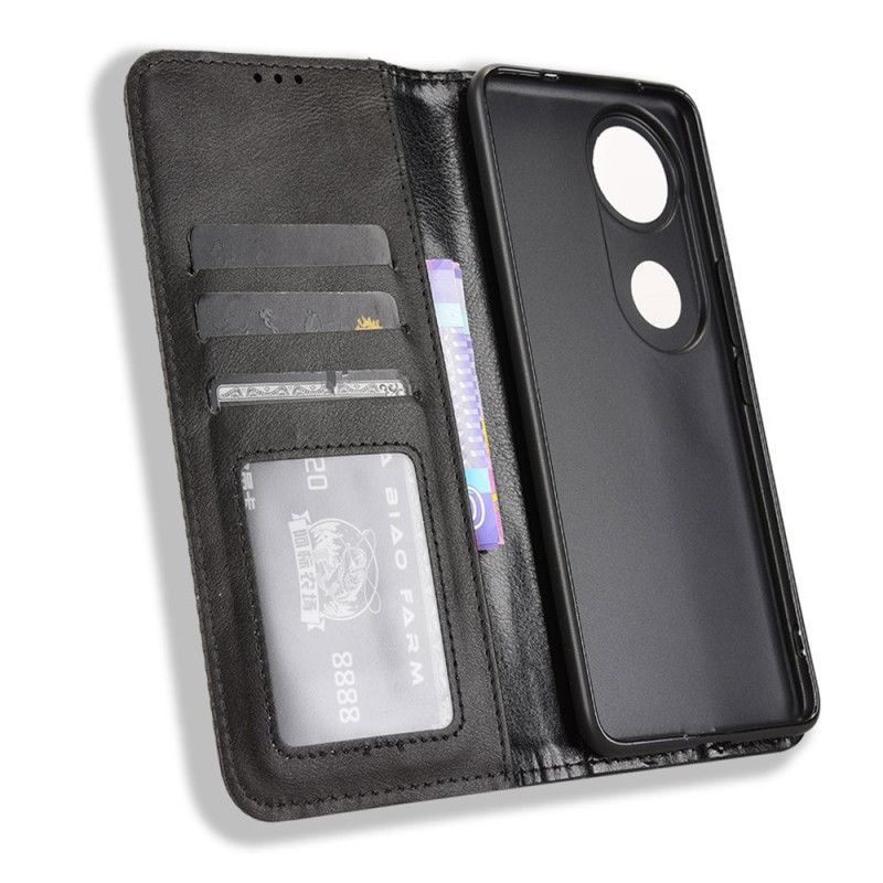 Folio Deksel Vivo V50 5g Vintage Frise