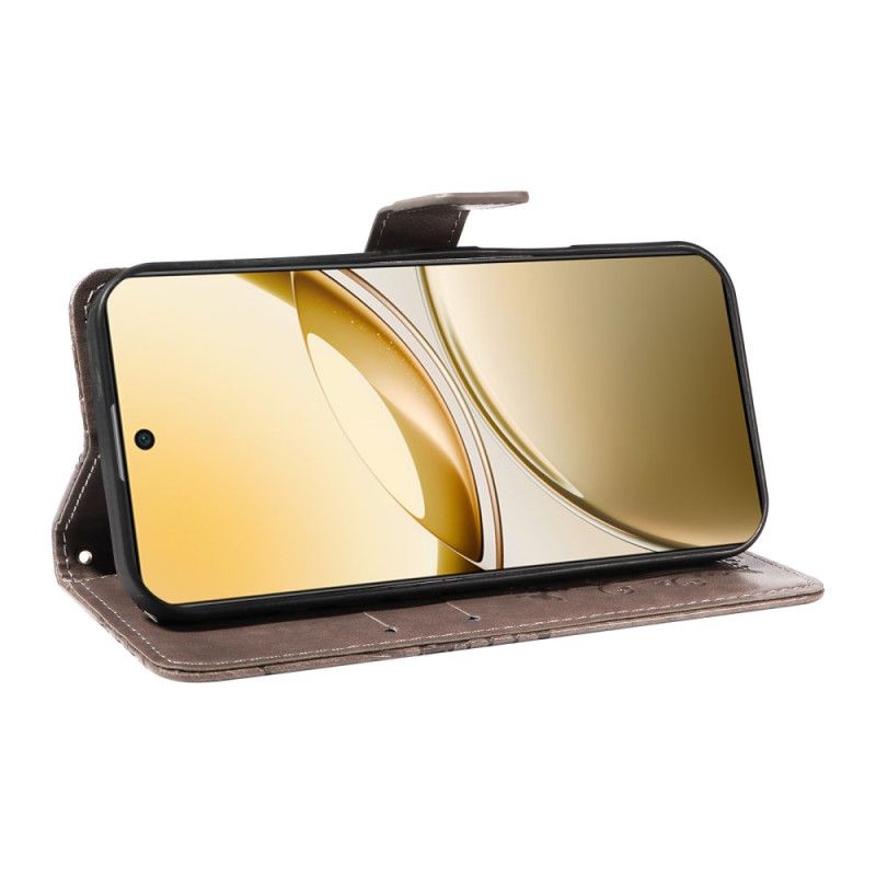 Lærdeksel Folio Deksel Vivo V50 5g Mobildeksel Kjempestore Sommerfugler