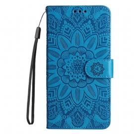 Lærdeksel Folio Deksel Vivo V50 5g Mobildeksel Mandala