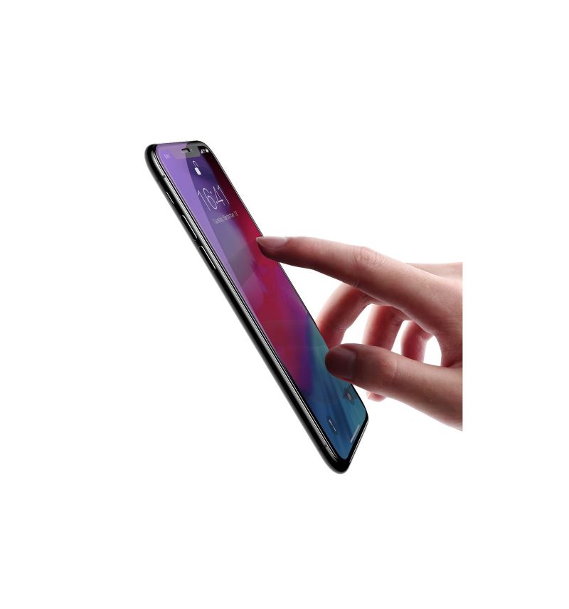 Anti Blått Lys Herdet Glass Skjermbeskytter For iPhone Xs Max