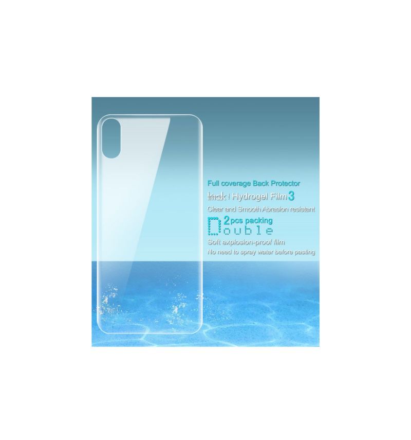 iPhone Xs Max Hydrogel Beskyttelsesfilm
