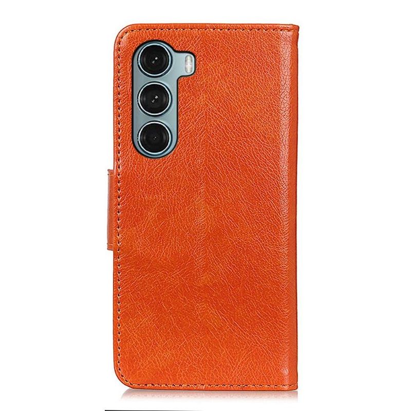 Folio Deksel Til Motorola Moto G200 5G Eldret Skinnstil