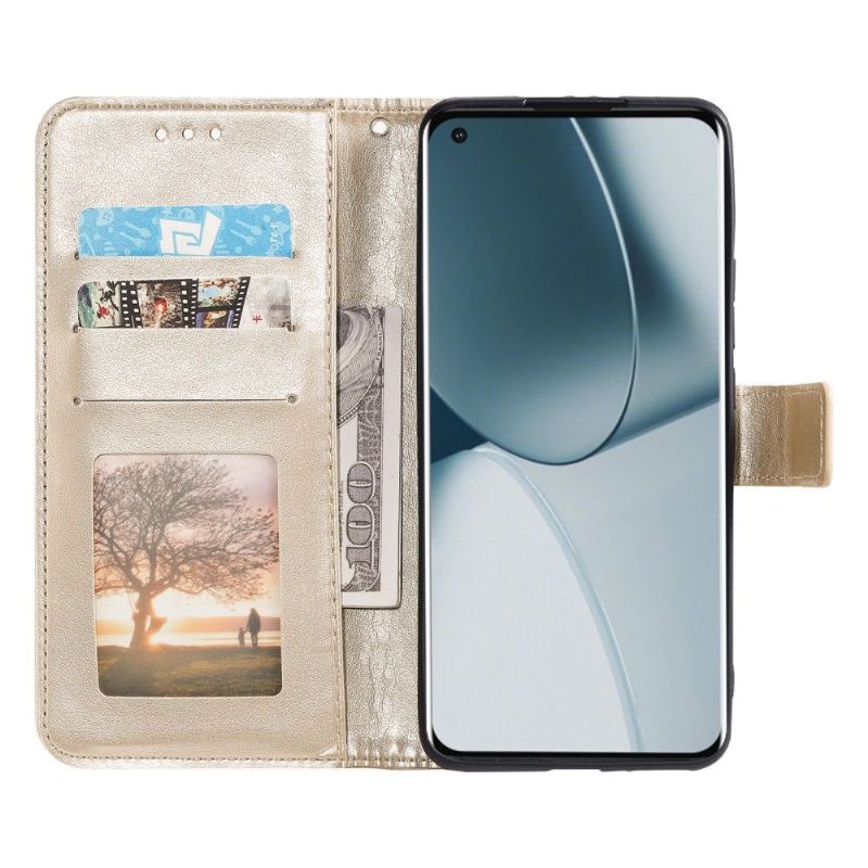 Folio Deksel Til OnePlus 10 Pro Anti-fall Sol Mandala