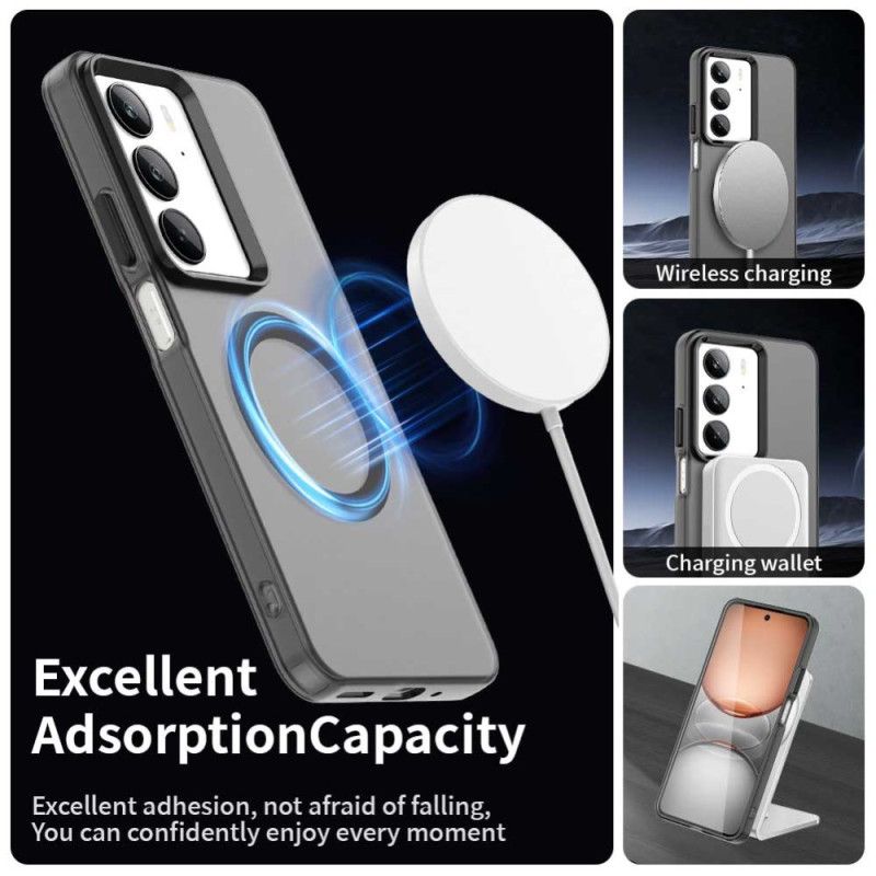 Deksel Realme C75 Mobildeksel Kompatibel Med Frostet Magsafe