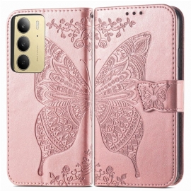 Folio Deksel Realme C75 Barokk Sommerfugl