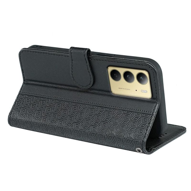 Folio Deksel Realme C75 Frise Med Stropp