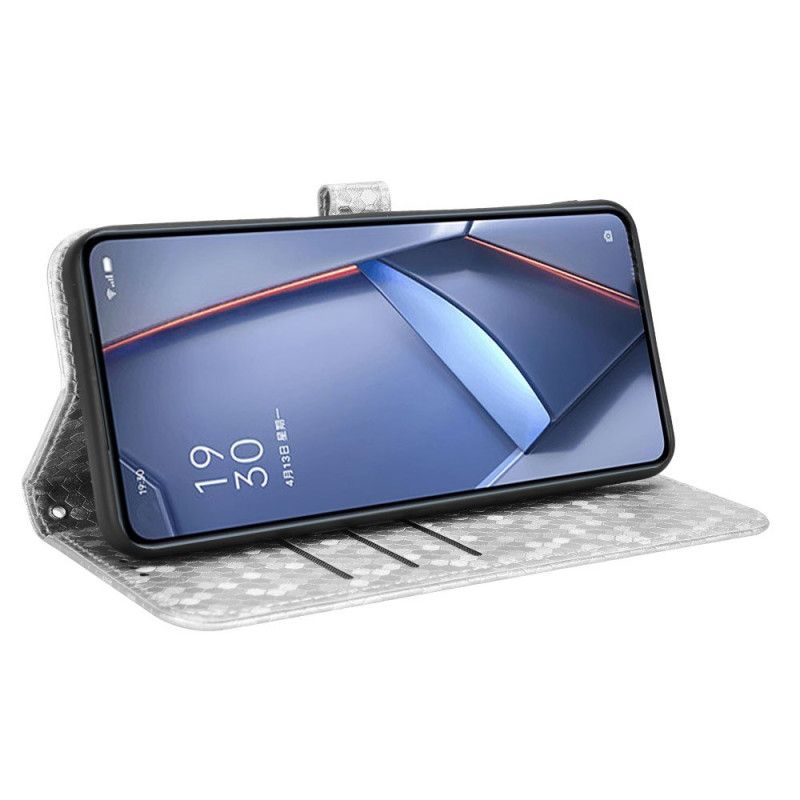 Folio Deksel Til Realme C75 Glitterprikker