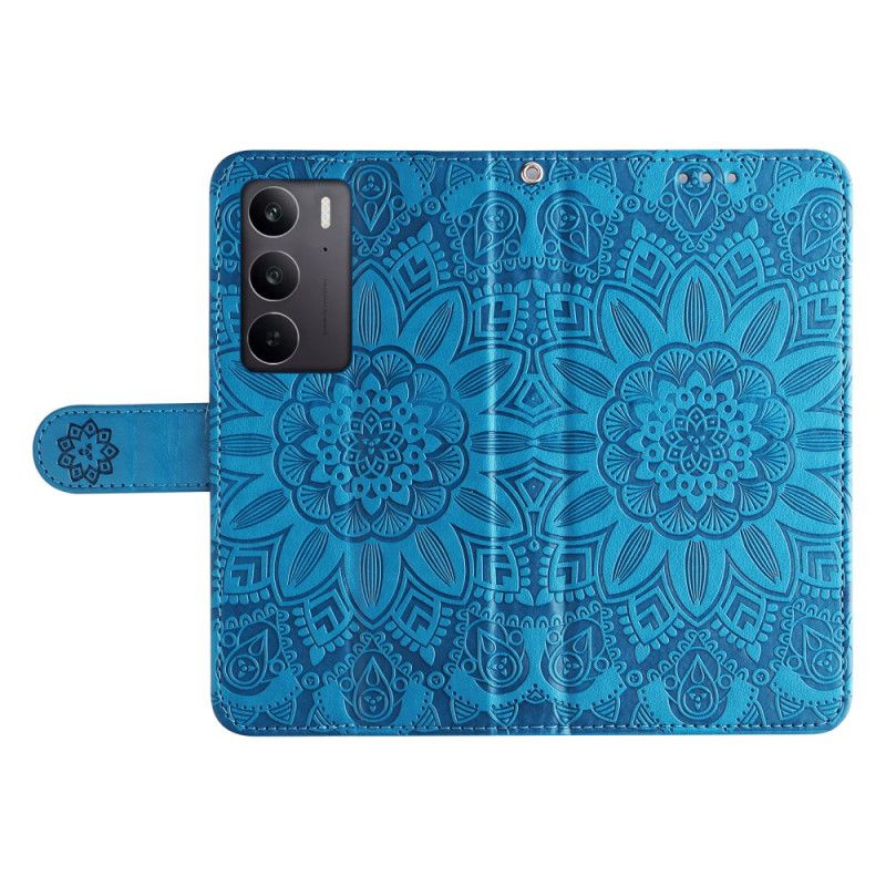 Lærdeksel Folio Deksel Realme C75 Solsikke