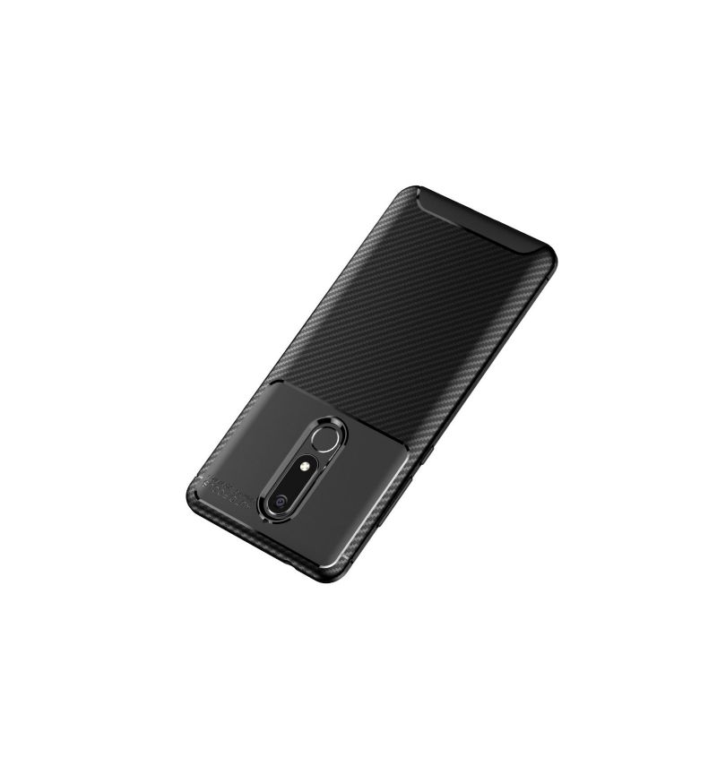 Deksel Til Nokia 5.1 Anti-fall Karbon Classy