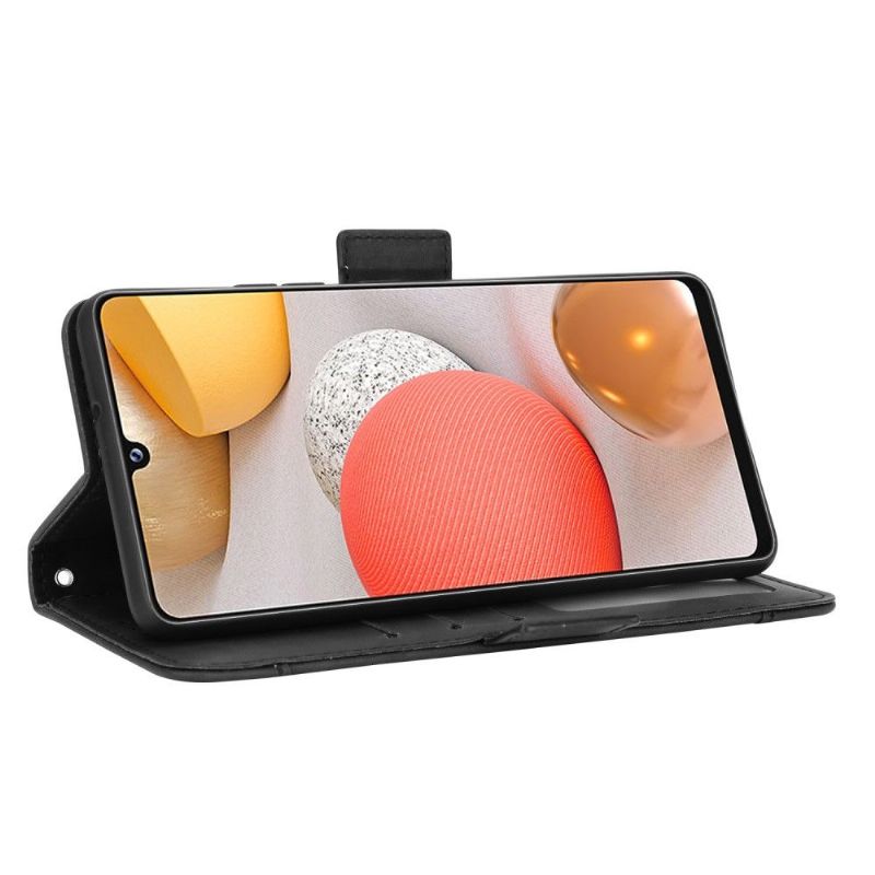 Folio Deksel Til Samsung Galaxy A42 5G Premium Med Kortholder