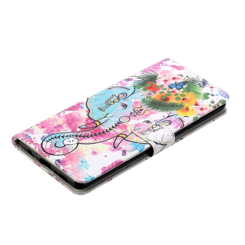 Folio Deksel Til Samsung Galaxy A42 5G Tropisk Elefant