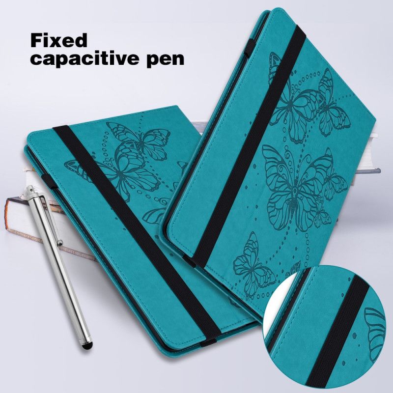 Case Etui Samsung Galaxy Tab S9 Mobildeksel Sommerfuglemønster
