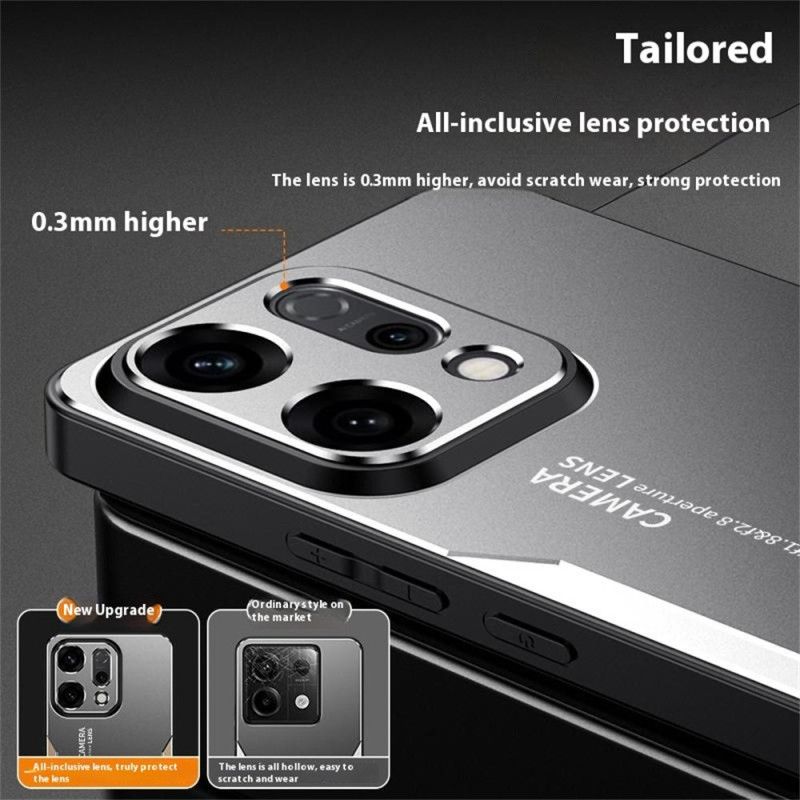 Deksel Oppo Reno 14 5g Metalleffekt