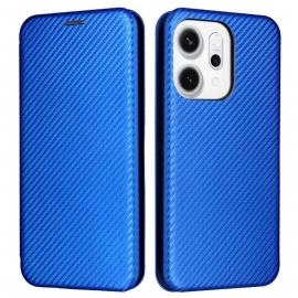 Folio Deksel Lær Oppo Reno 14 5g Mobildeksel Karbonfiber