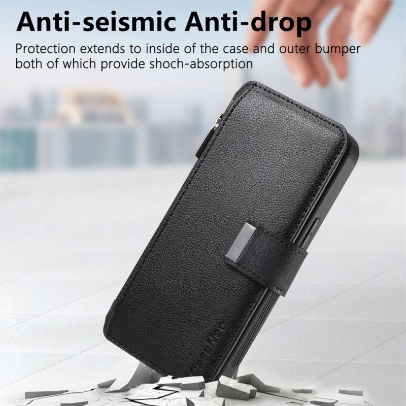 Folio Deksel Oppo Reno 14 5g Avtakbart Etui Caseneo Beskyttelse Deksel