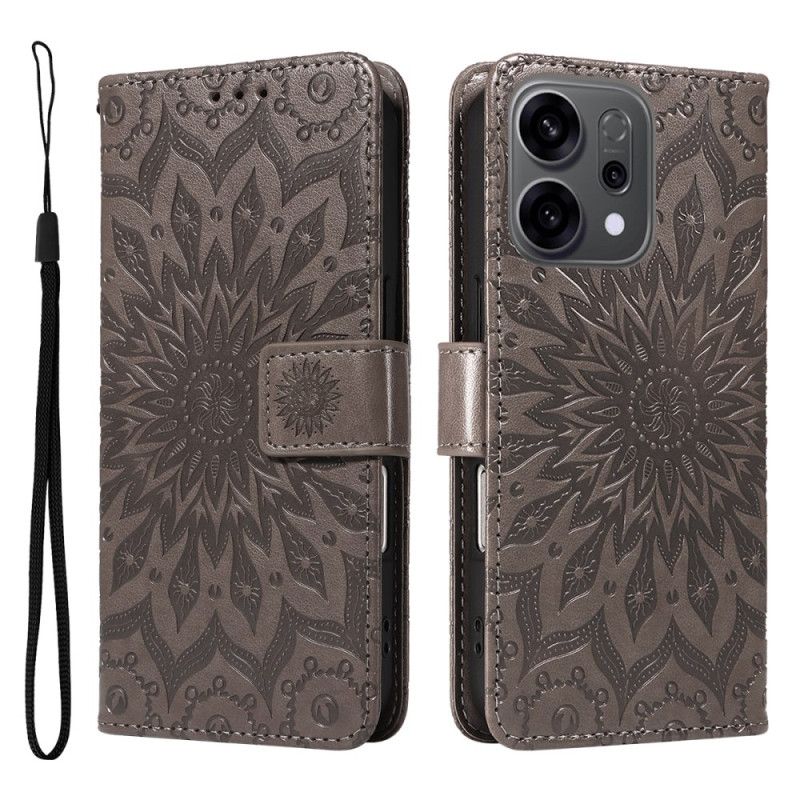 Folio Deksel Oppo Reno 14 5g Flamboyant Mandala