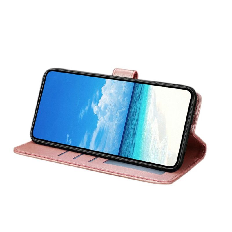 Lærdeksel Folio Deksel Oppo Reno 14 5g Mobildeksel Grafisk Sommerfugl