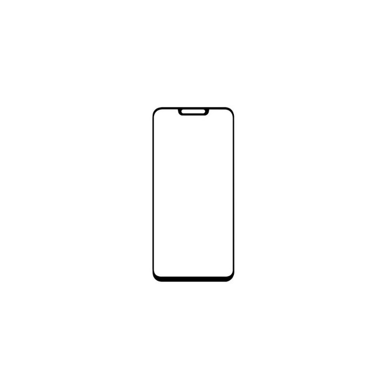 Asus Zenfone Max M2 - Skjermbeskytter I Herdet Glass I Full Størrelse - Svart