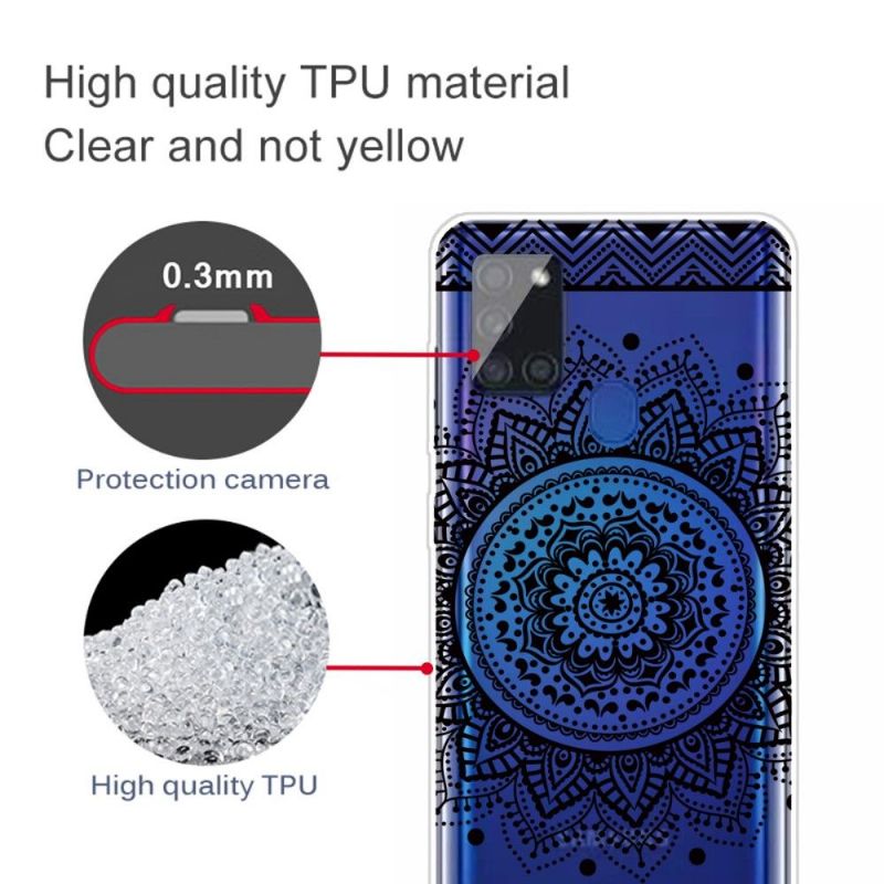 Deksel Til Samsung Galaxy A21s Blonde Mandala
