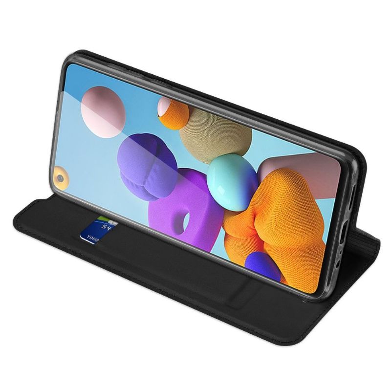 Folio Deksel Til Samsung Galaxy A21s Satengbelegg