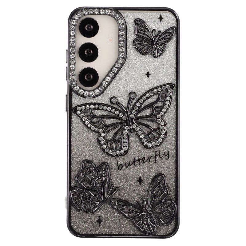 Deksel Samsung Galaxy S26 3d-sommerfugler Og Strass