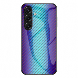 Deksel Samsung Galaxy S26 Karbonfiber Herdet Glass