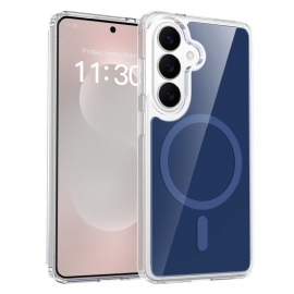 Deksel Samsung Galaxy S26 Magnetisk Med Støtsikkert Herdet Glass