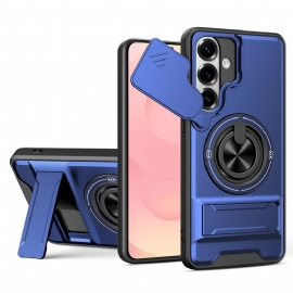 Deksel Samsung Galaxy S26 Magnetisk Sammenleggbar Ringholder Og Kamerabeskytter