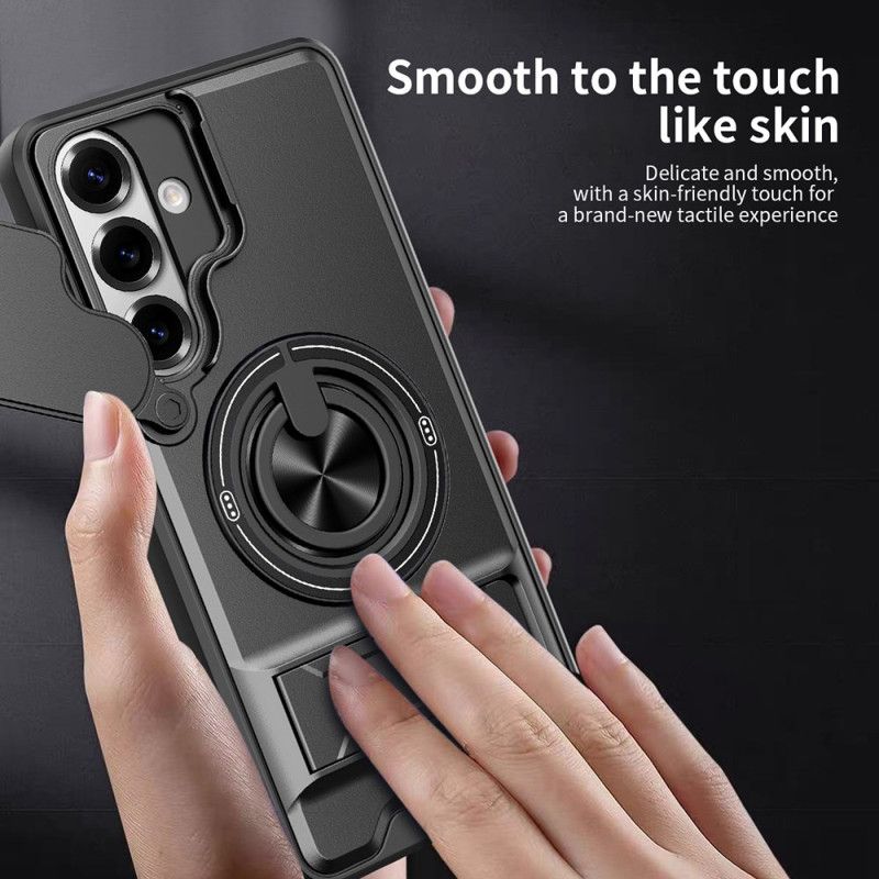 Deksel Samsung Galaxy S26 Magnetisk Sammenleggbar Ringholder Og Kamerabeskytter