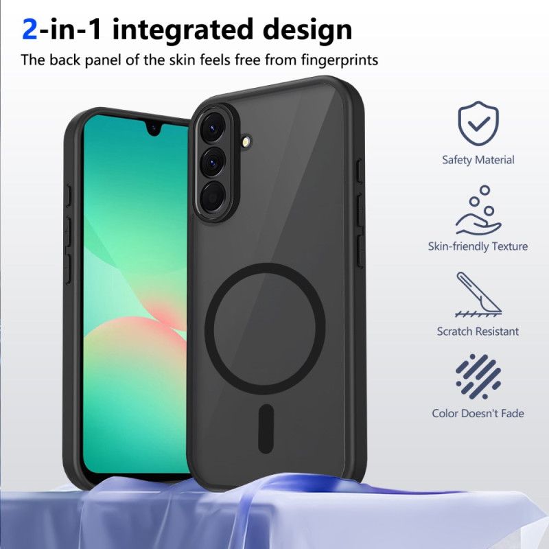 Deksel Samsung Galaxy S26 Mobildeksel Gjennomsiktig Magnetisk Fallbeskyttelse