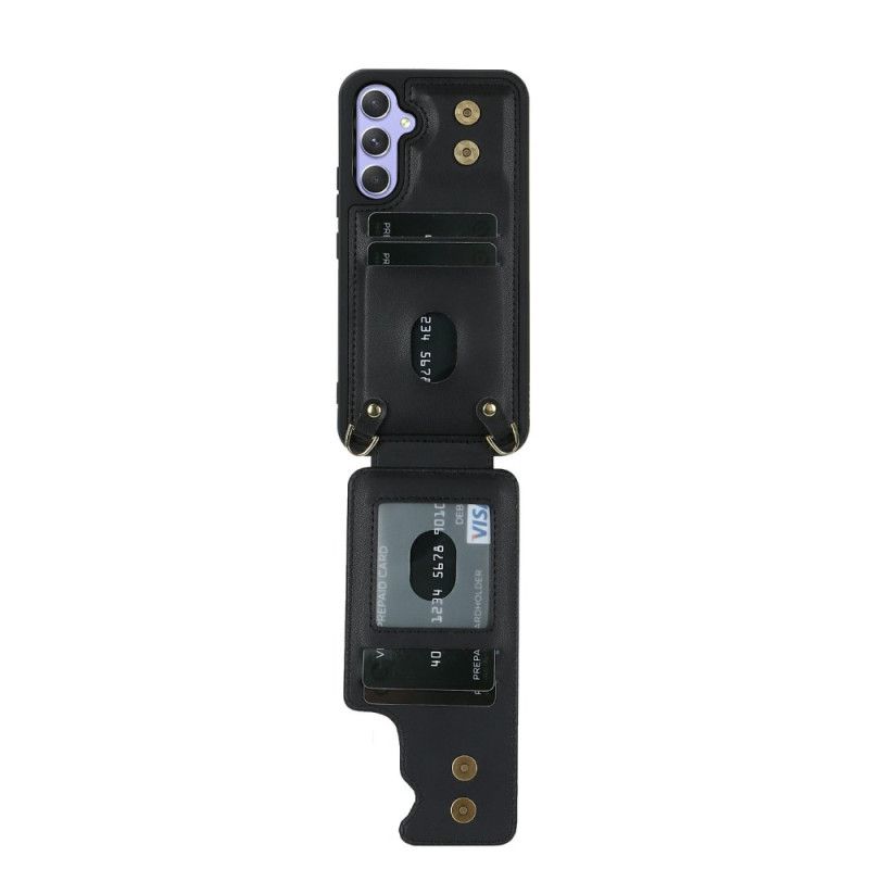 Deksel Samsung Galaxy S26 Mobildeksel Kortholder Og Skulderstropp