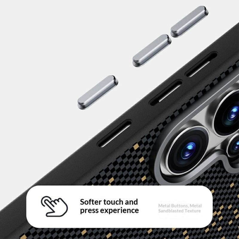 Deksel Samsung Galaxy S26 Mobildeksel Magnetisk Abeel-mønster