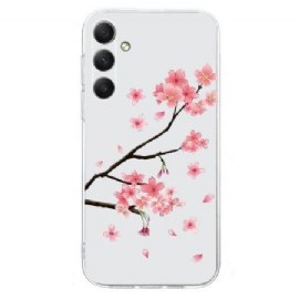 Deksel Samsung Galaxy S26 Mobildeksel Plommeblomster