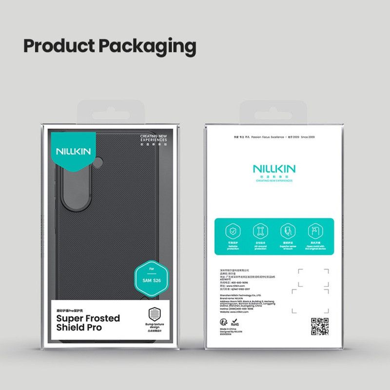 Deksel Samsung Galaxy S26 Nillkin Frosted Shield Pro Lommebok