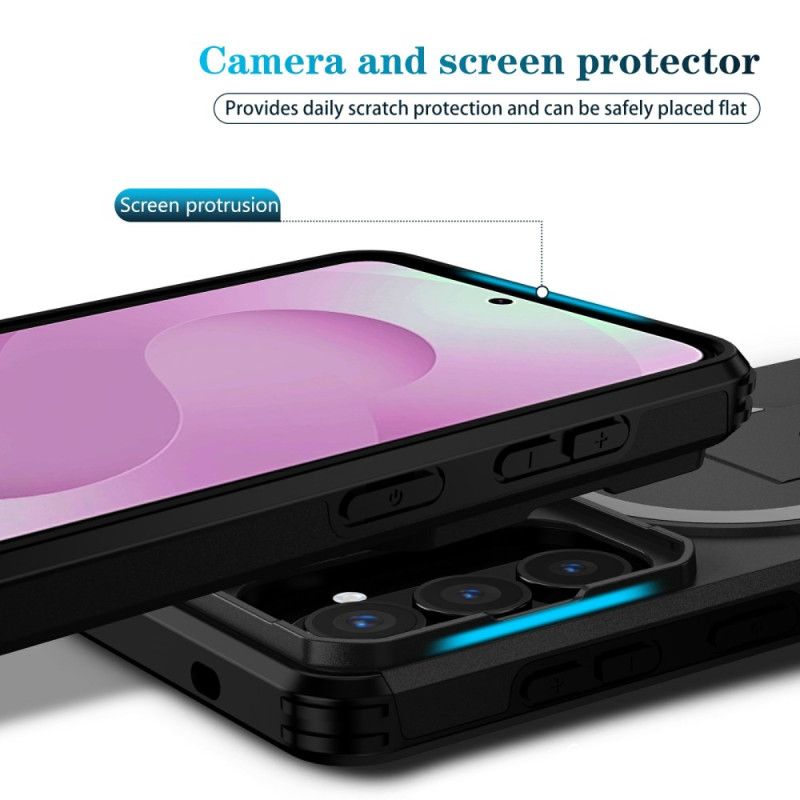 Deksel Samsung Galaxy S26 Skyvbart Magnetisk Støtte Og Kameradeksel