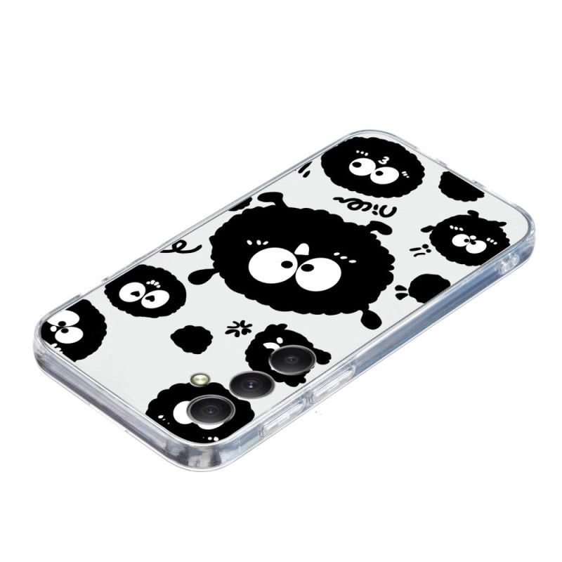 Deksel Samsung Galaxy S26 Svart Øyemønster Beskyttelse Deksel