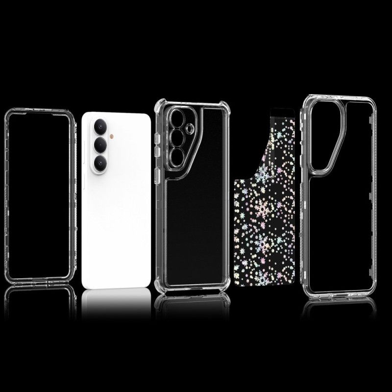 Deksel Til Samsung Galaxy S26 Gjennomsiktig Med Holografisk Film