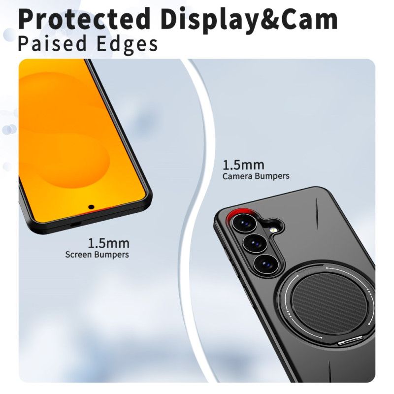 Deksel Til Samsung Galaxy S26 Magnetisk Med Roterende Stativ