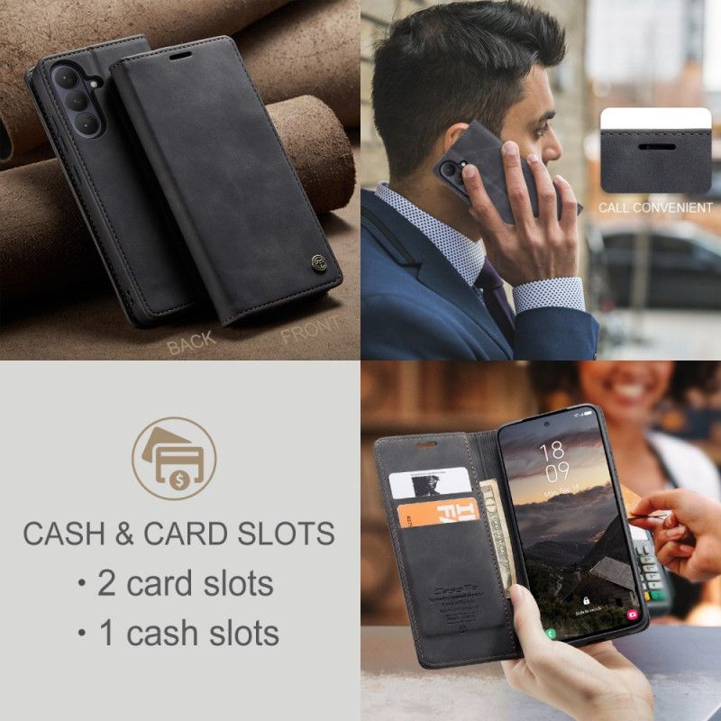 Folio Deksel Lær Samsung Galaxy S26 Caseme