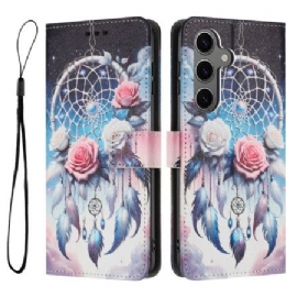 Folio Deksel Samsung Galaxy S26 Drømmefanger Og Roser