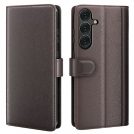 Folio Deksel Samsung Galaxy S26 Ekte Skinn