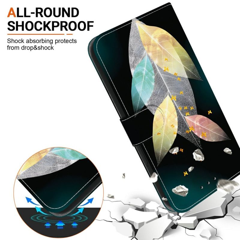 Folio Deksel Samsung Galaxy S26 Fargerik Blader